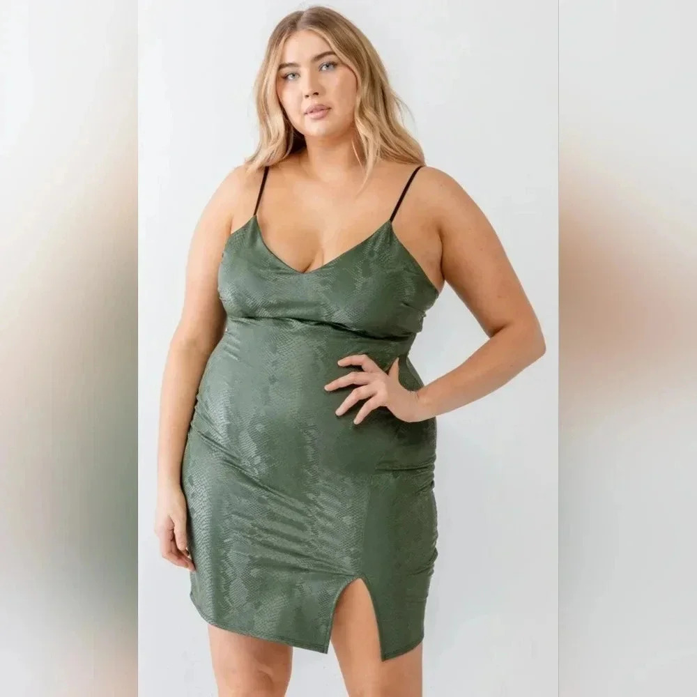 Plus Mini Dress  #361-363